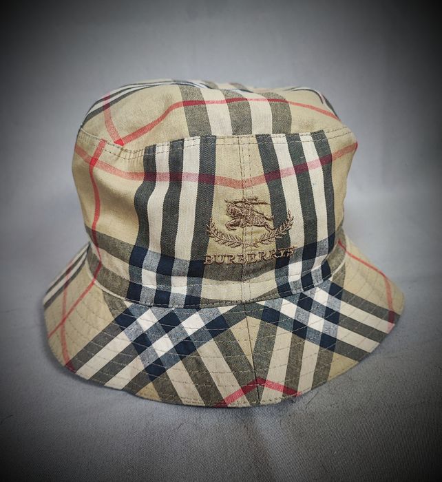 Burberry Burberry Bucket Hat Super Rare For Adults Grailed