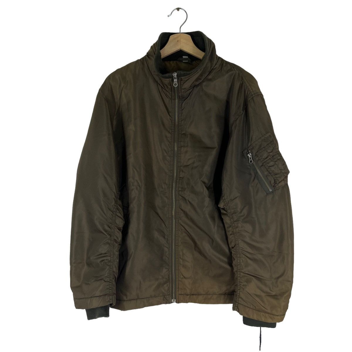 Japanese Brand VERY RARE FADED BY SUN DESIGN UNIQLO JAPAN BOMBER JACKET Size US M / EU 48-50 / 2 - 1 Thumbnail
