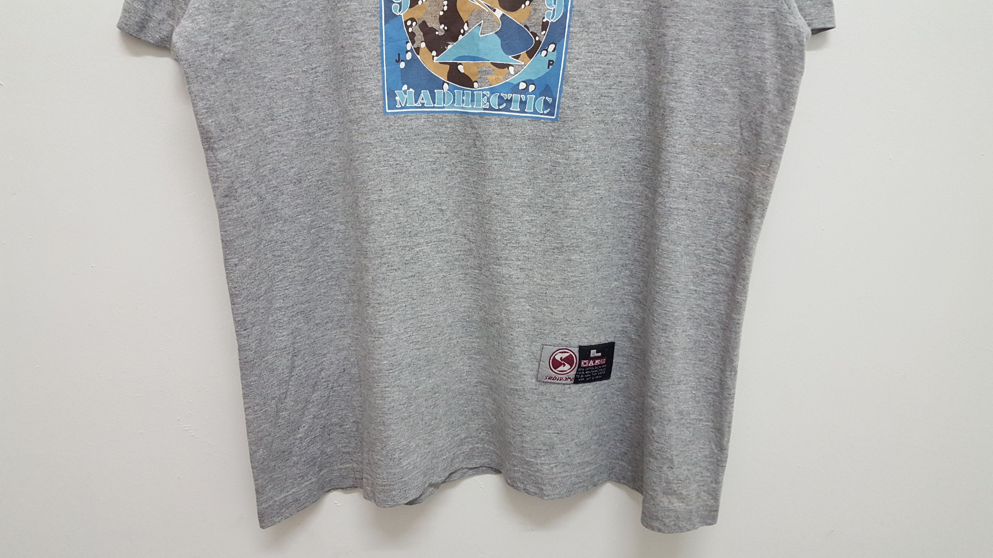 Subware 🔥🔥🔥 1999 SUBWARE NY x MADHECTIC JP RARE STREETWARE TEE Size US L / EU 52-54 / 3 - 5 Thumbnail