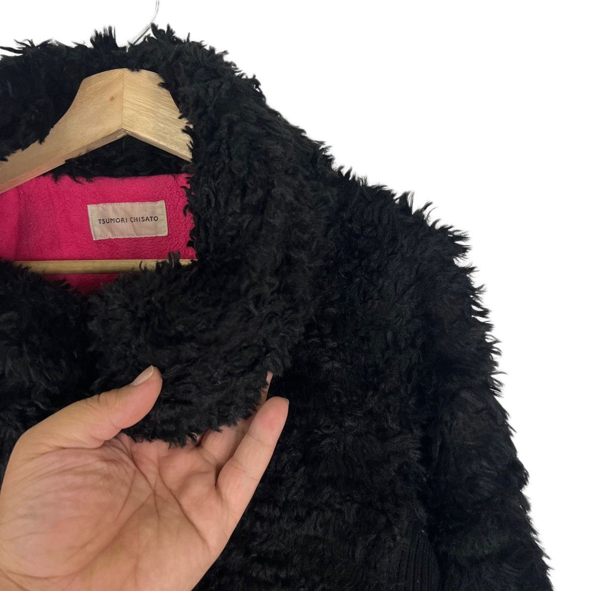 Issey Miyake VINTAGE MOHAIR FUR JACKET ISSEY MIYAKE TSUMORI CHISATO Size US M / EU 48-50 / 2 - 4 Thumbnail