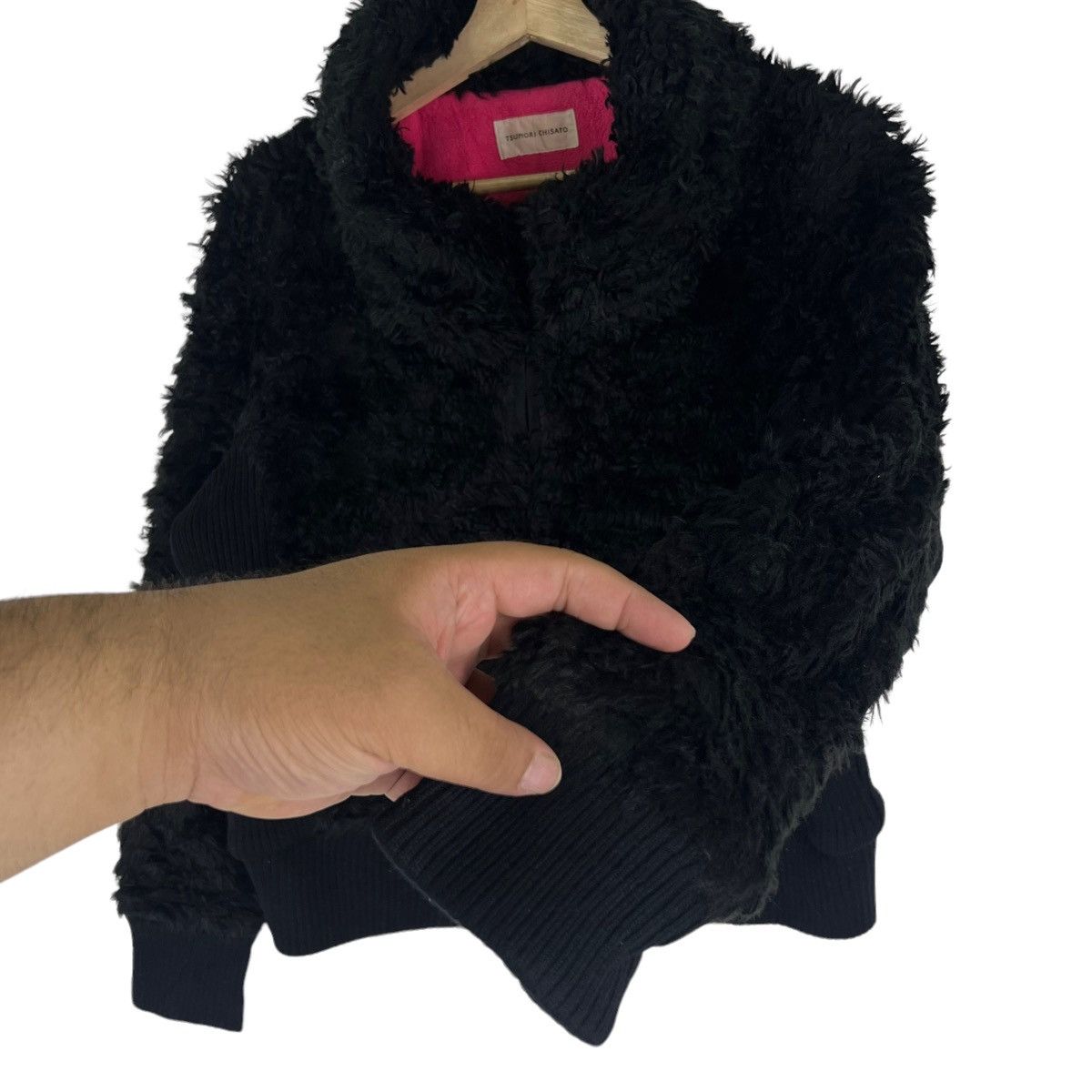Issey Miyake VINTAGE MOHAIR FUR JACKET ISSEY MIYAKE TSUMORI CHISATO Size US M / EU 48-50 / 2 - 5 Thumbnail