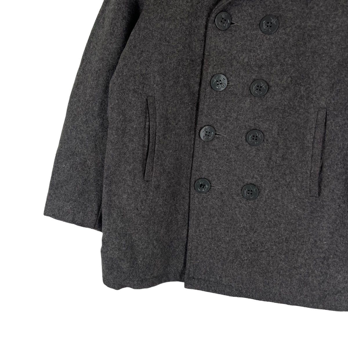 Schott VINTAGE U.S. 740N PEA JACKET DOUBLE BREAST MADE IN USA Size US M / EU 48-50 / 2 - 4 Thumbnail