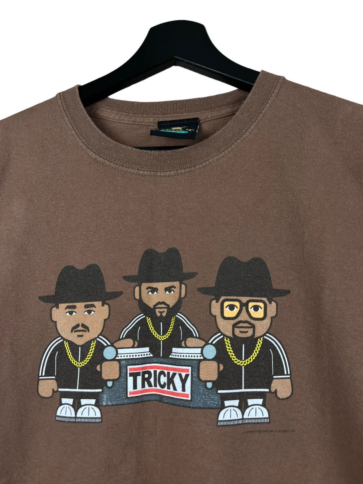 RUN DMC Vintage Run DMC Style Rap T-shirt Brown Size US M / EU 48-50 / 2 - 2 Thumbnail