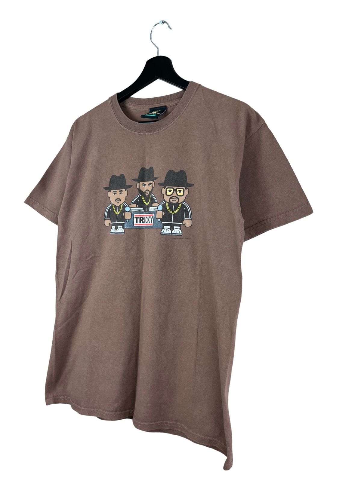 RUN DMC Vintage Run DMC Style Rap T-shirt Brown Size US M / EU 48-50 / 2 - 3 Thumbnail