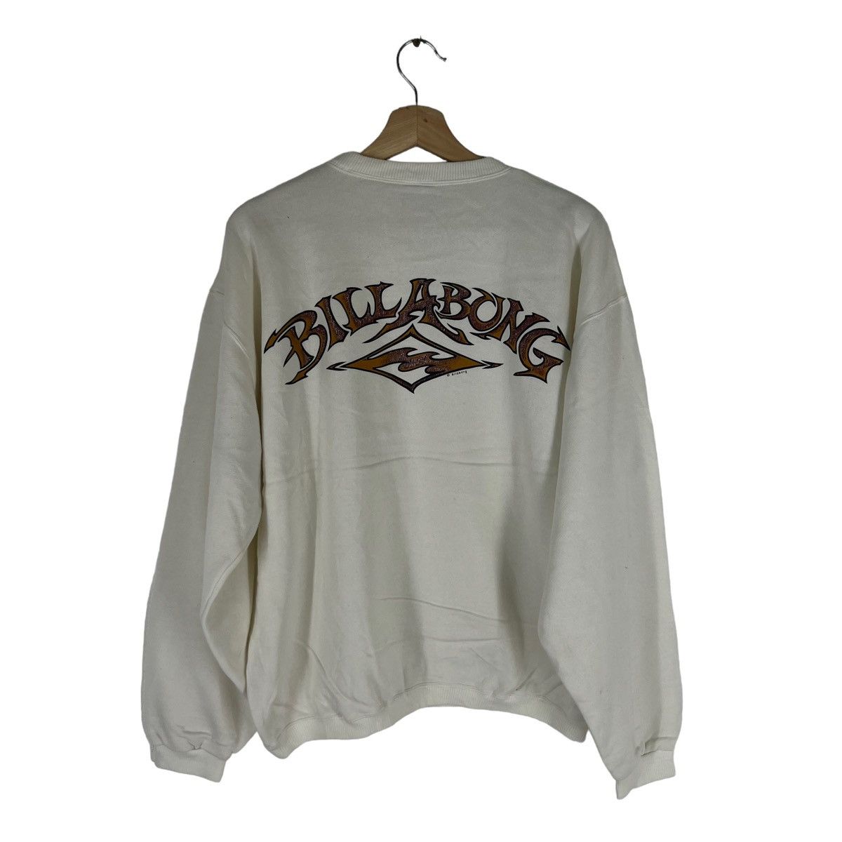 VINTAGE BILLABONG CREWNECK SWEATSHIRT BIG LOGO STREETWEAR