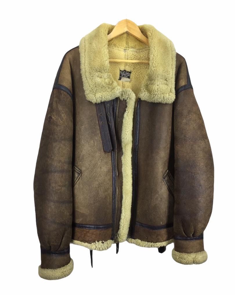 Avirex TYPE B3 AVIREX SHEEPSKIN SHERLING JACKET Size US XL / EU 56 / 4 - 4 Thumbnail