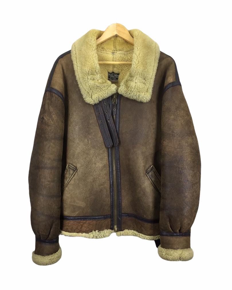 Avirex TYPE B3 AVIREX SHEEPSKIN SHERLING JACKET Size US XL / EU 56 / 4 - 1 Thumbnail