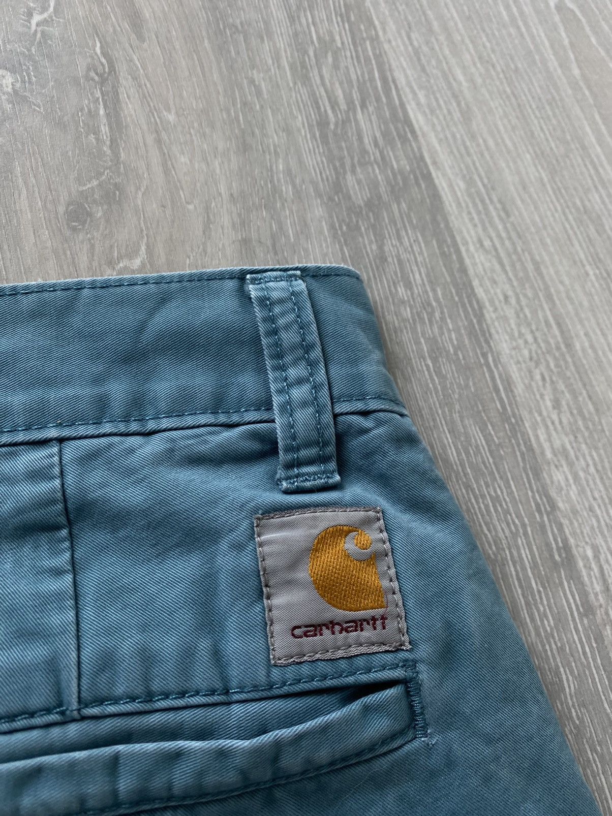 Carhartt × Vintage Carhartt vintage prime pant chino pants 31x34 turquoise Size US 31 - 3 Thumbnail