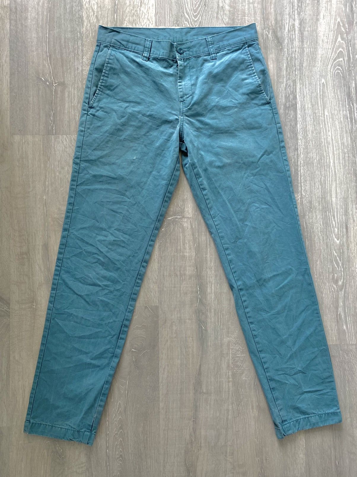 Carhartt × Vintage Carhartt vintage prime pant chino pants 31x34 turquoise Size US 31 - 4 Thumbnail