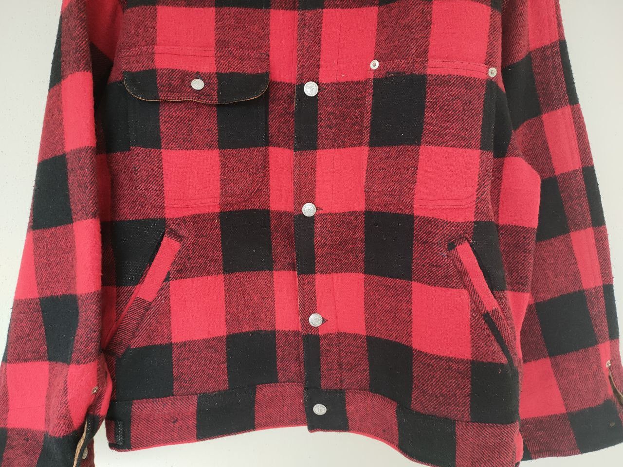 Flannel 💥LAST CALL💥 Vintage Checkered Flannel Jacket Size US L / EU 52-54 / 3 - 4 Thumbnail