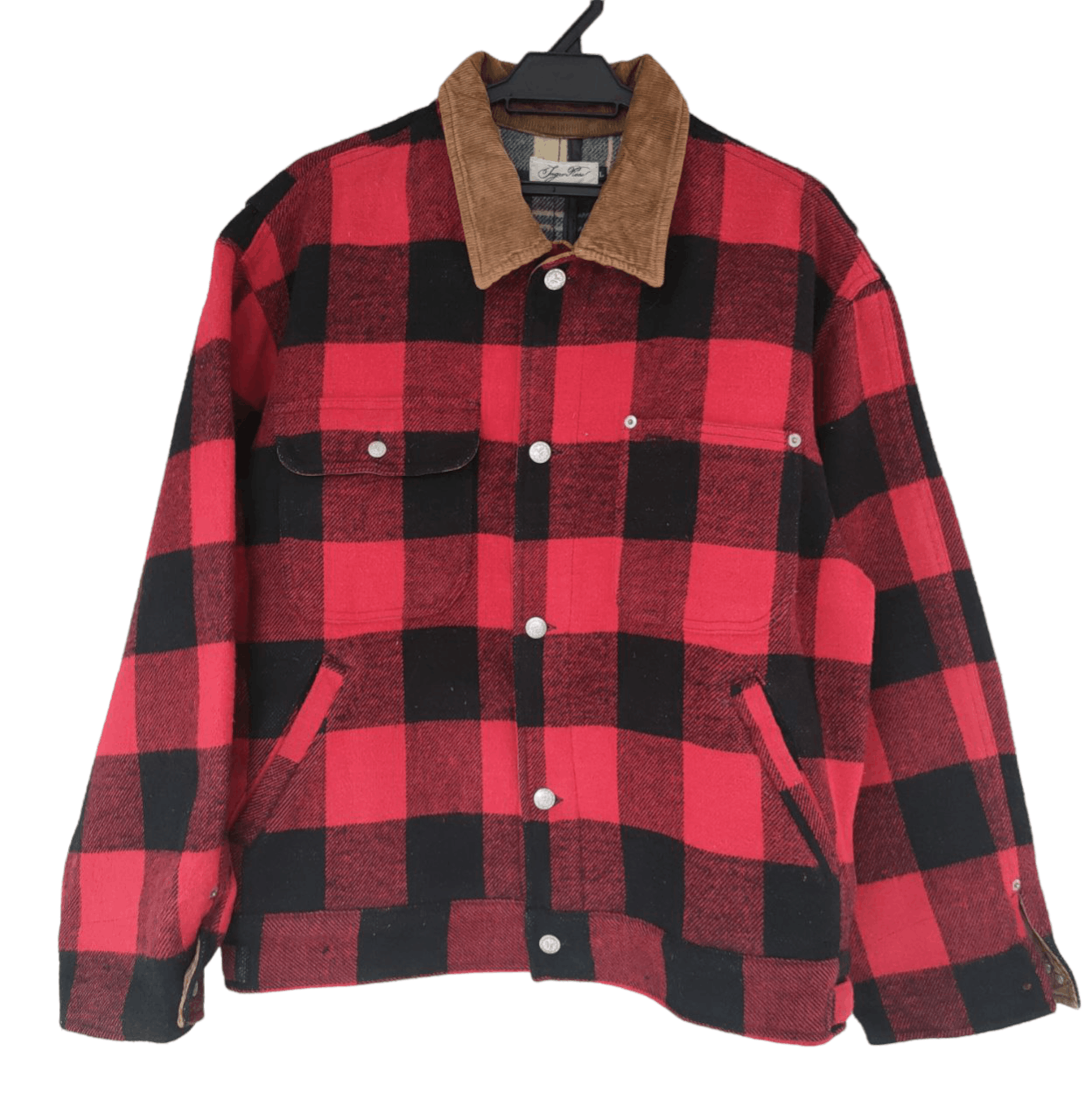Flannel 💥LAST CALL💥 Vintage Checkered Flannel Jacket Size US L / EU 52-54 / 3 - 1 Thumbnail