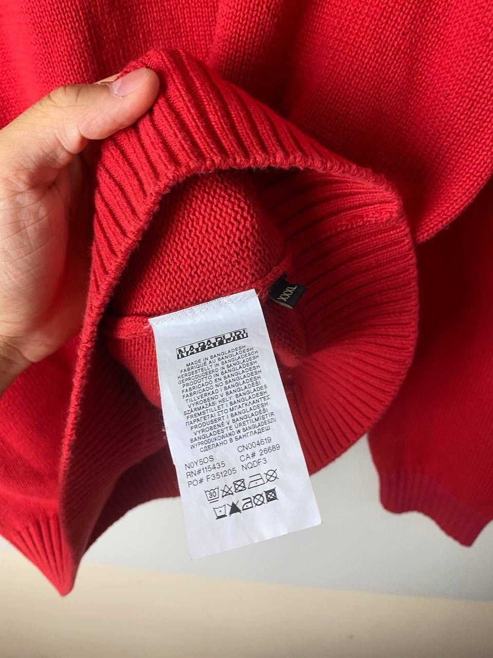 Napapijri Napapijiri sweater vintage t-shirt size XXXL Size US XXL / EU 58 / 5 - 4 Thumbnail