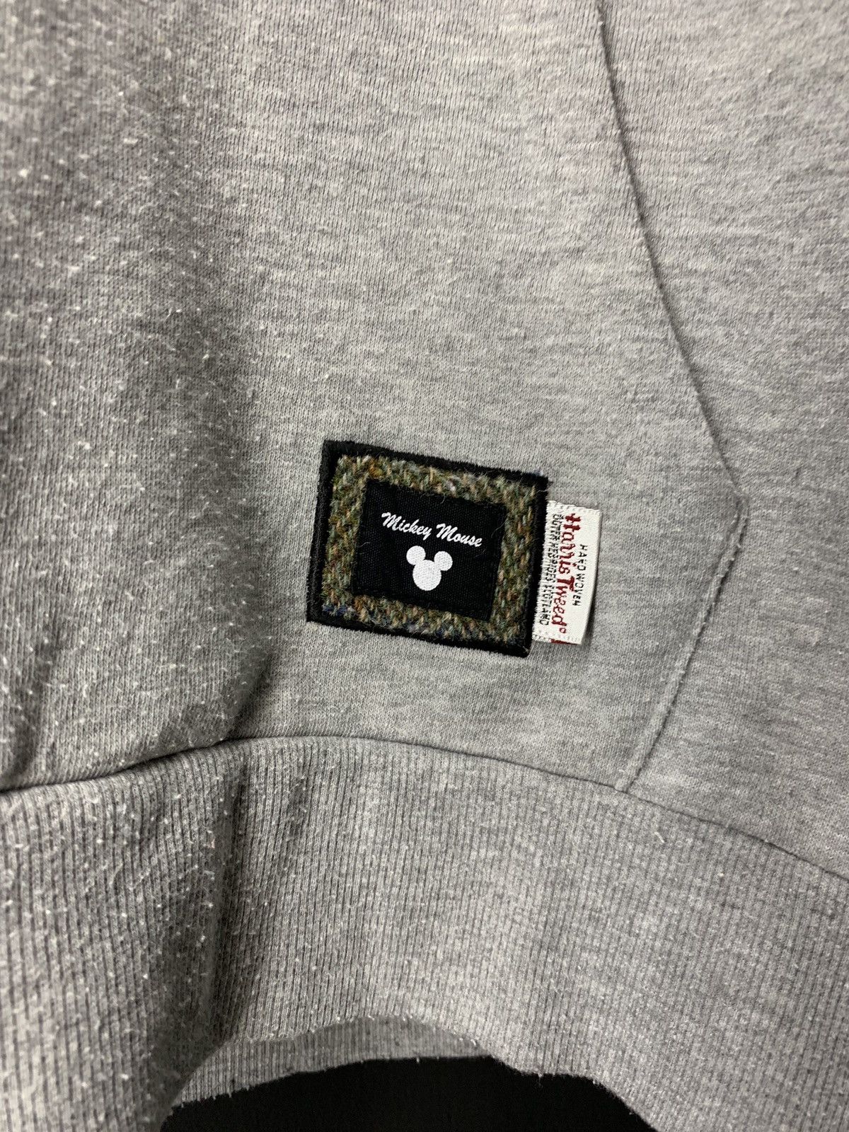 Disney × Japanese Brand ☃️ Mickey Mouse ❌ Harris Tweed Hooded Sweatshirts Size US S / EU 44-46 / 1 - 3 Thumbnail