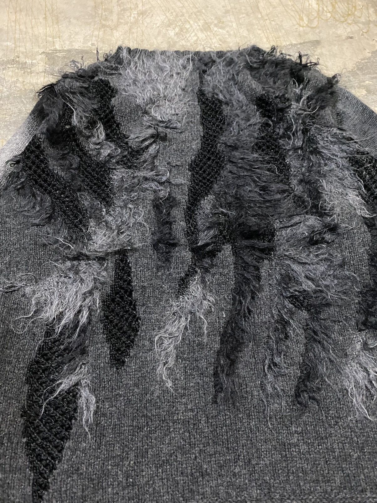 Yoshiyuki Konishi 90s FICCE HAND Knit mesh mohair destroy Size US XL / EU 56 / 4 - 15 Thumbnail