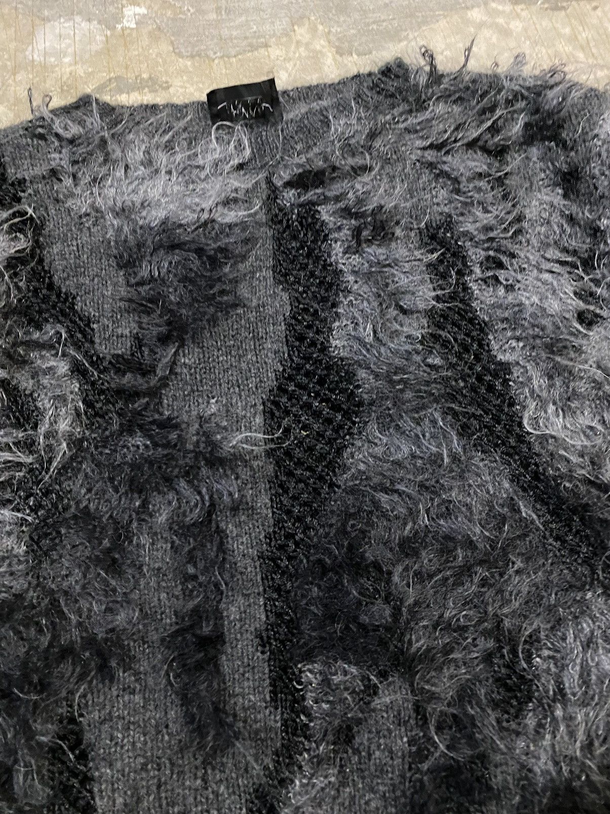 Yoshiyuki Konishi 90s FICCE HAND Knit mesh mohair destroy Size US XL / EU 56 / 4 - 7 Thumbnail