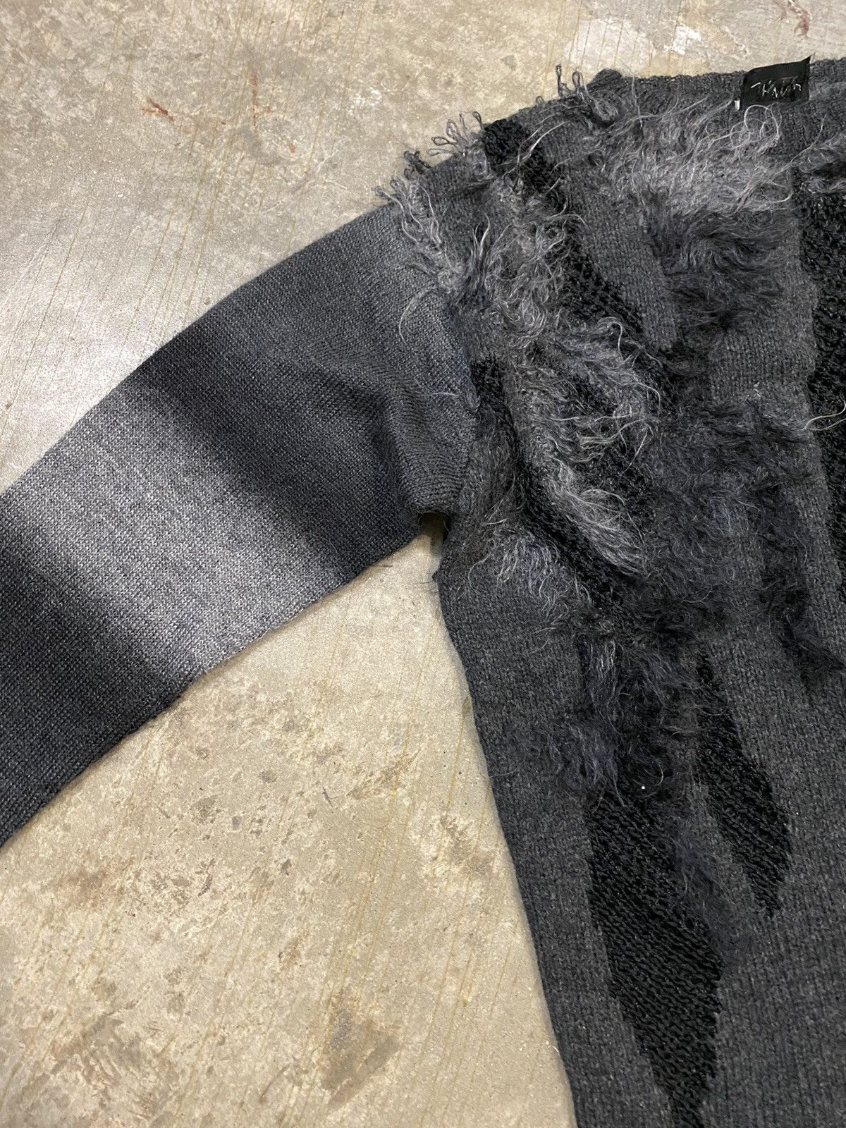 Yoshiyuki Konishi 90s FICCE HAND Knit mesh mohair destroy Size US XL / EU 56 / 4 - 5 Thumbnail