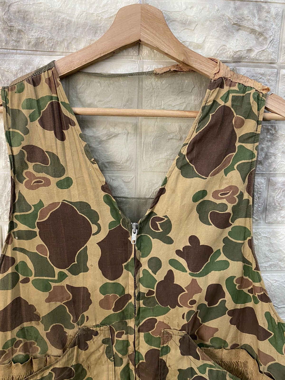 Sears × Vintage Vintage Sears Camo Vest Size US M / EU 48-50 / 2 - 3 Thumbnail
