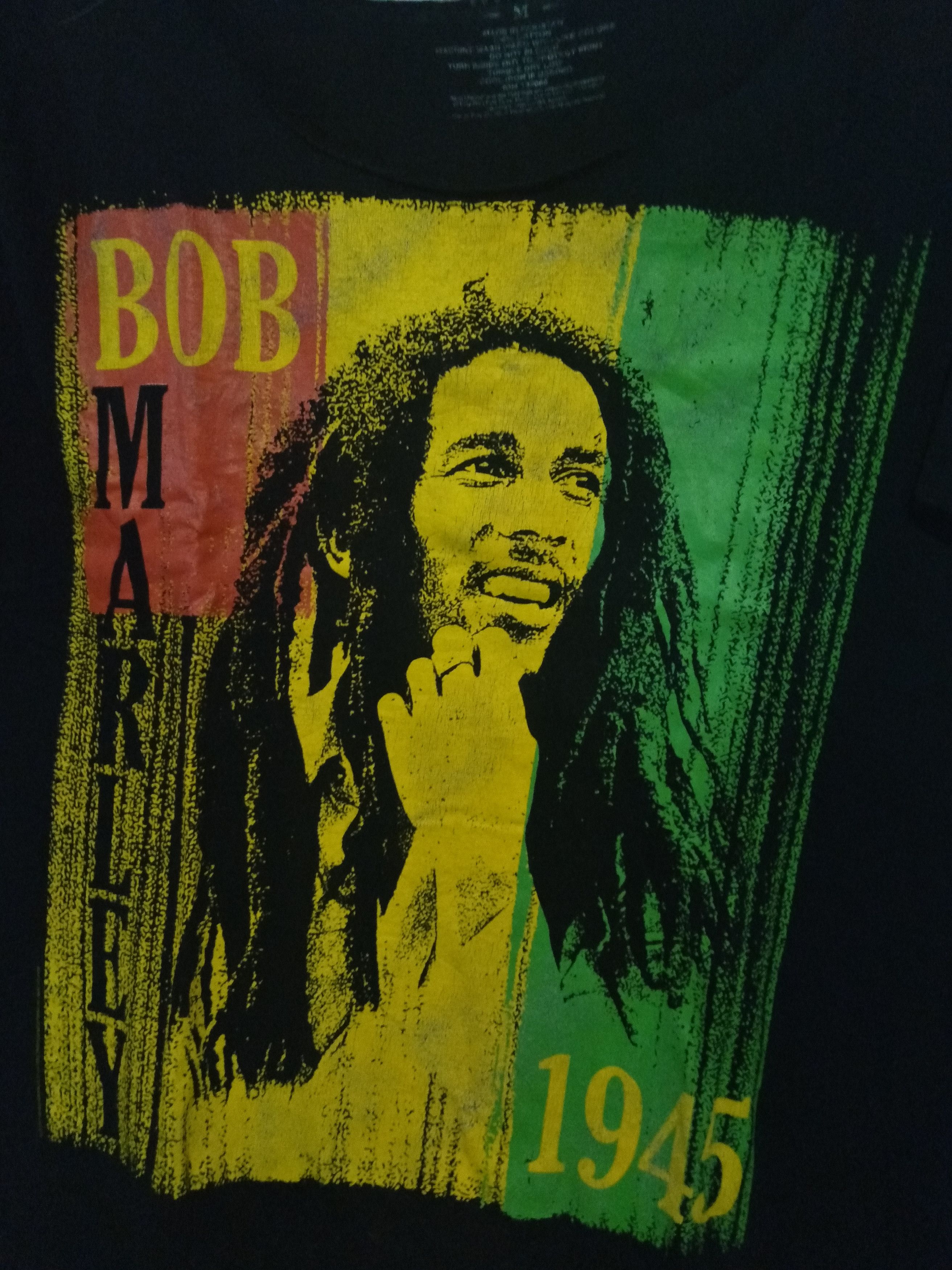 Band Tees bob marley vd1 Size US M / EU 48-50 / 2 - 2 Thumbnail