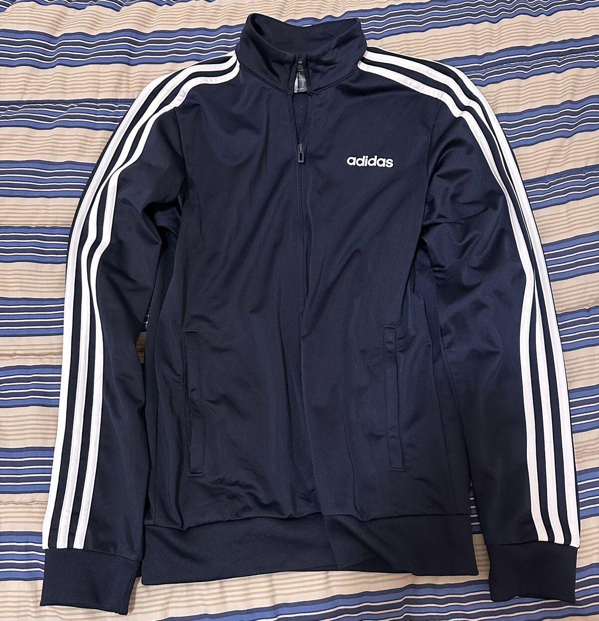 Adidas adidas navy track jacket Size US S / EU 44-46 / 1 - 1 Preview