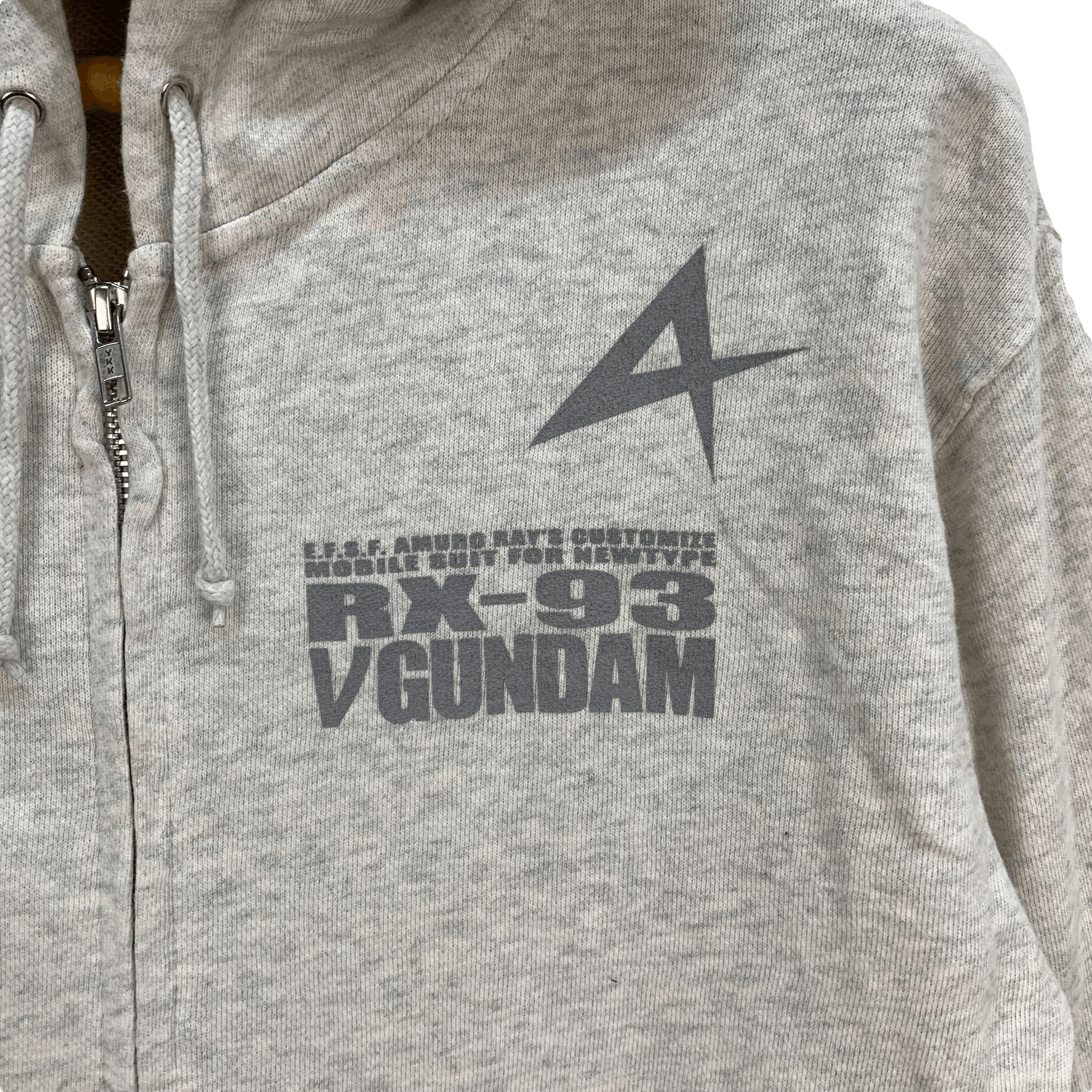 Vintage Bandai RX-93 V Gundam Zip Up Hoodies #4013-139 Size US L / EU 52-54 / 3 - 4 Thumbnail