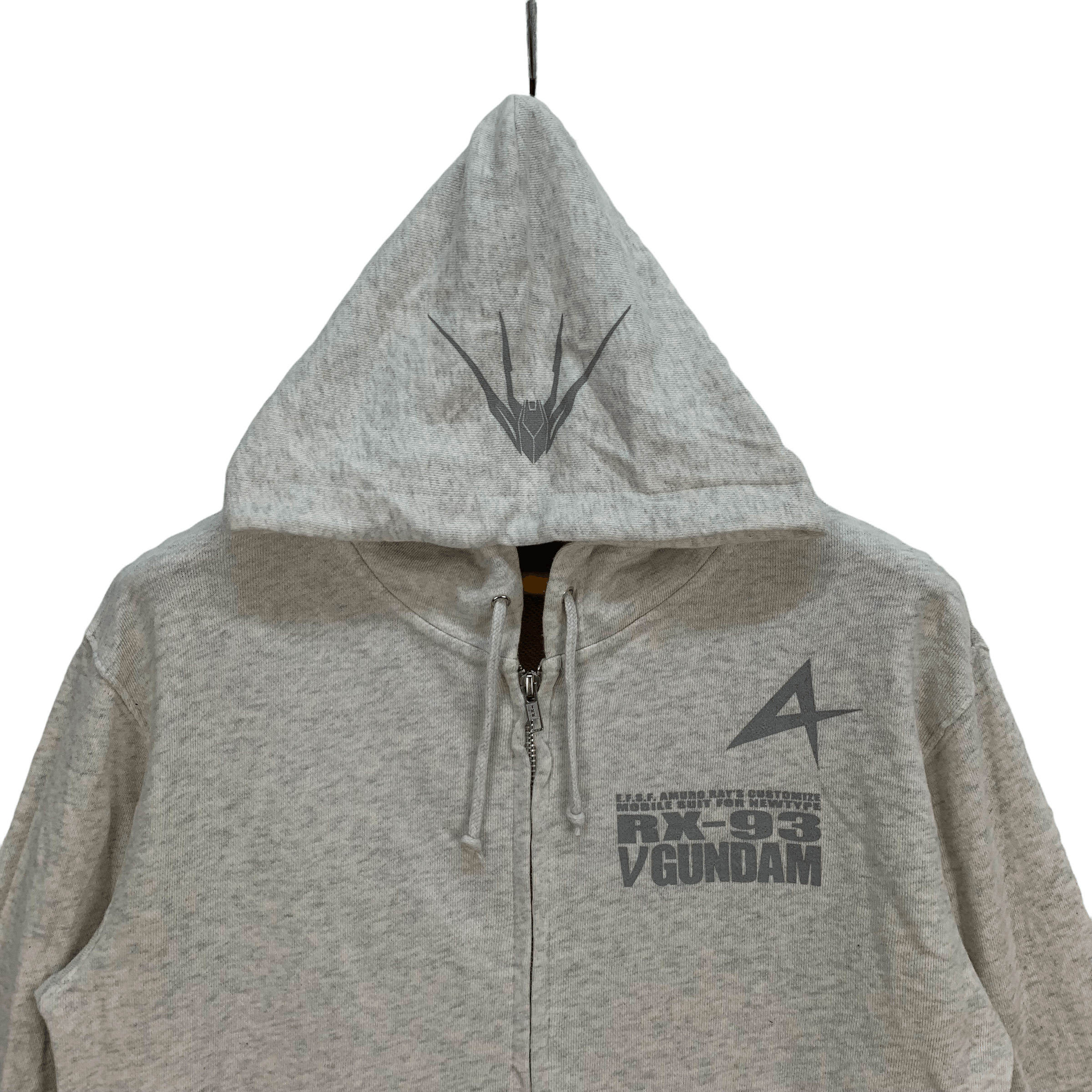Vintage Bandai RX-93 V Gundam Zip Up Hoodies #4013-139 Size US L / EU 52-54 / 3 - 2 Thumbnail