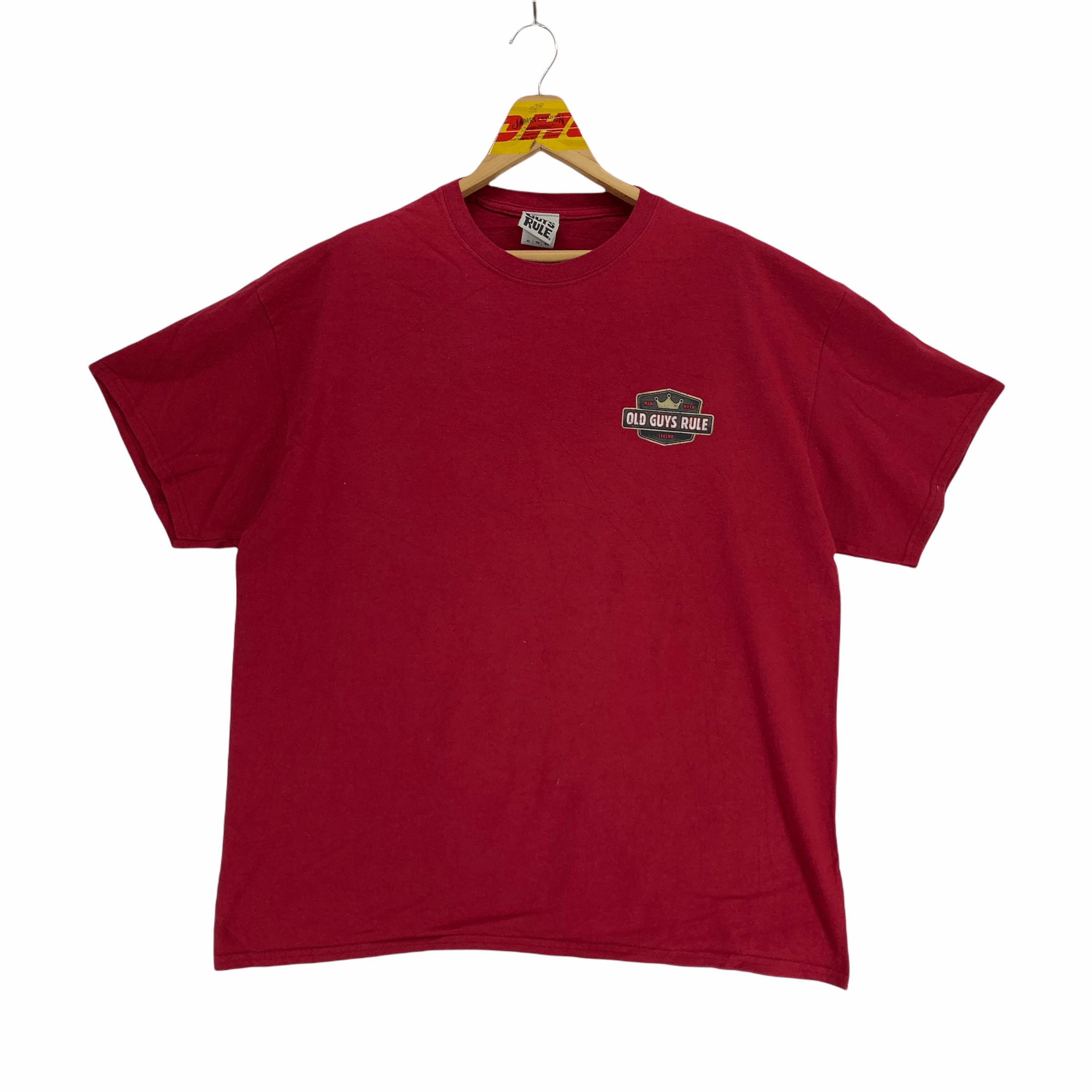 Other Old Guy Rule Big Logo Red Tee #3391-49 Size US XL / EU 56 / 4 - 3 Thumbnail