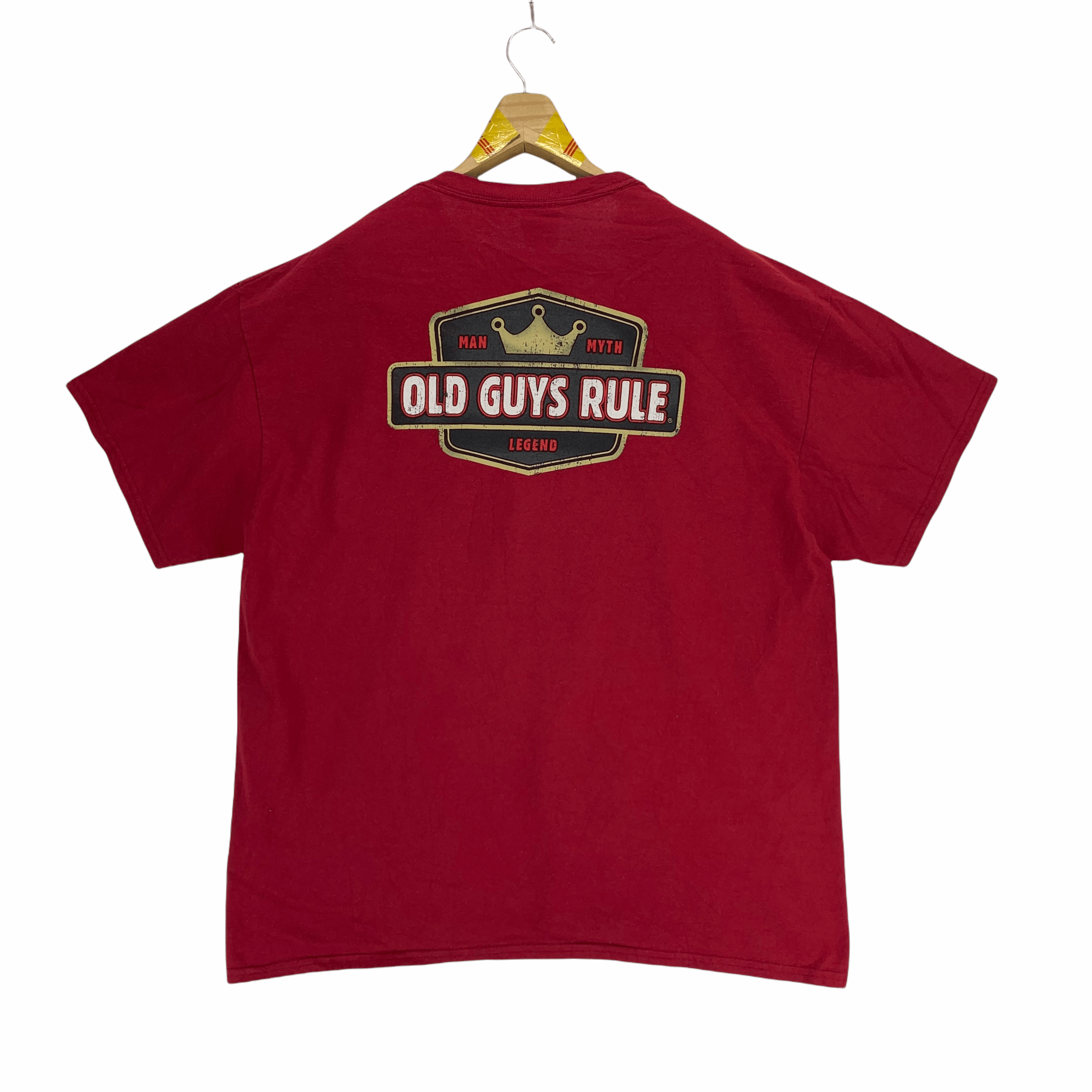 Other Old Guy Rule Big Logo Red Tee #3391-49 Size US XL / EU 56 / 4 - 1 Thumbnail