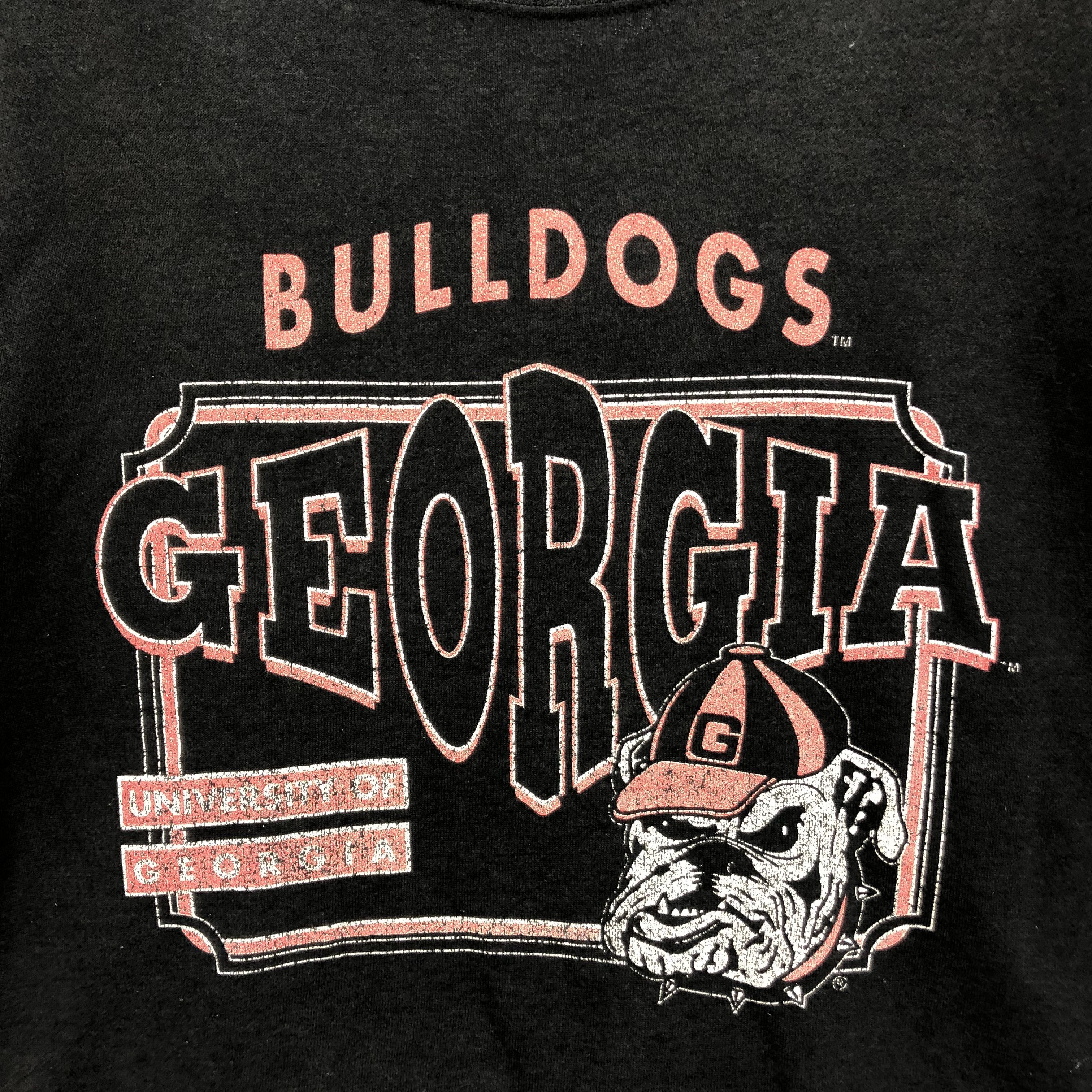 Hanes Vintage BULLDOGS GEORGIA UNIVERSITY Sweatshirts #5043-26 Size US L / EU 52-54 / 3 - 3 Thumbnail