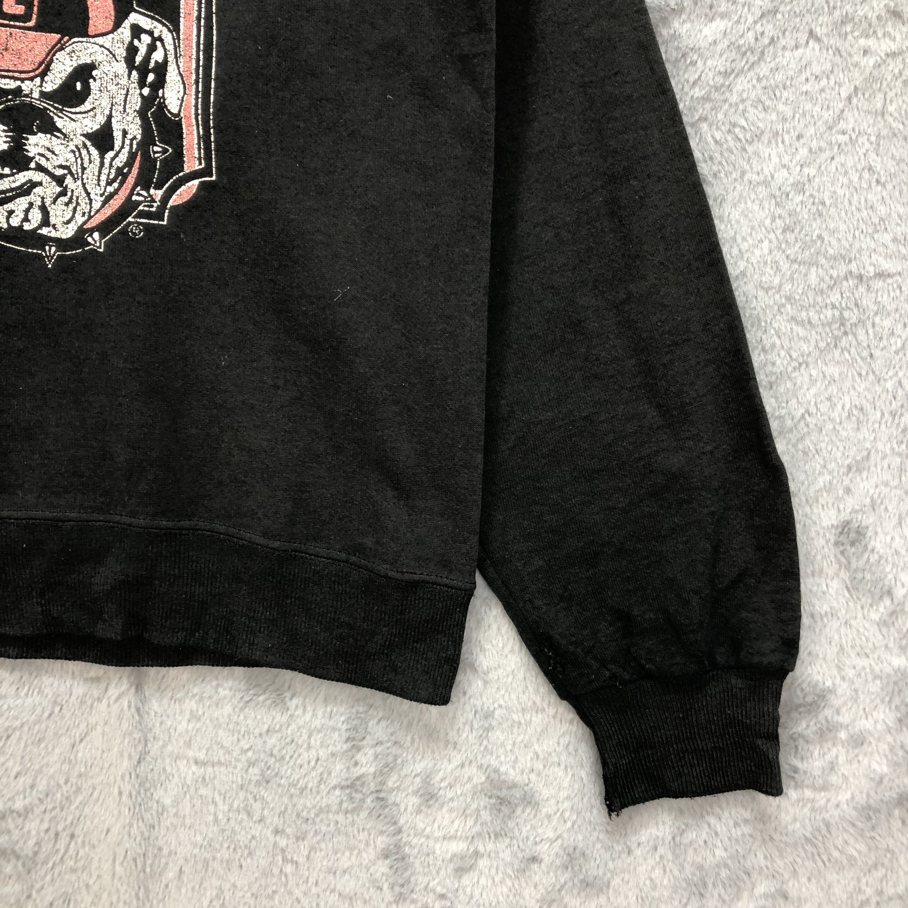 Hanes Vintage BULLDOGS GEORGIA UNIVERSITY Sweatshirts #5043-26 Size US L / EU 52-54 / 3 - 7 Thumbnail
