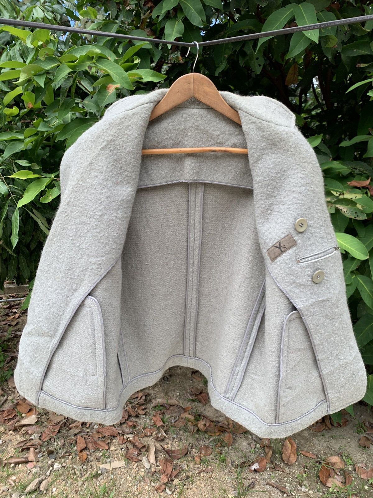 Yohji Yamamoto Ys Yohji Yamamoto double breast wool jacket Size US M / EU 48-50 / 2 - 9 Thumbnail