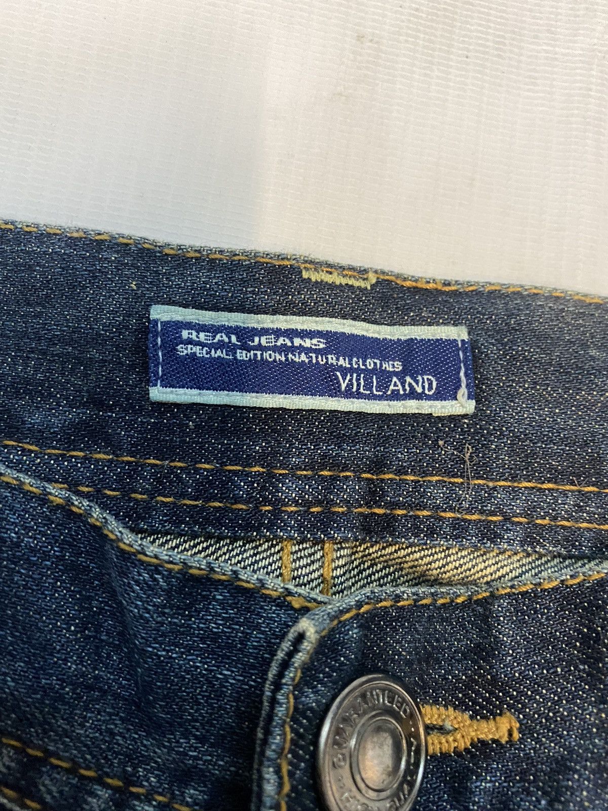 Japanese Brand Villand Real Jeans Denim Pant Size US 33 - 4 Thumbnail