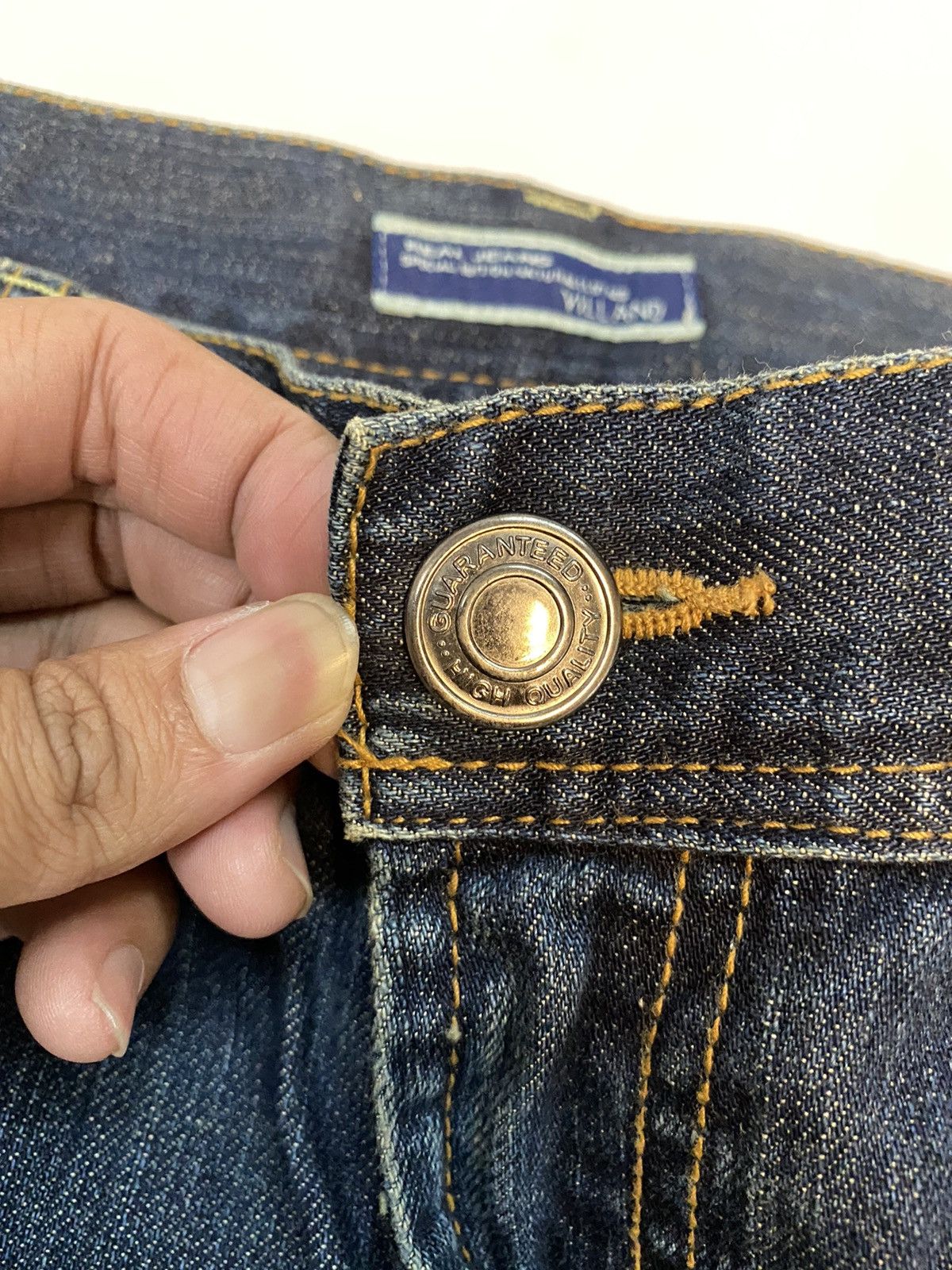 Japanese Brand Villand Real Jeans Denim Pant Size US 33 - 3 Thumbnail