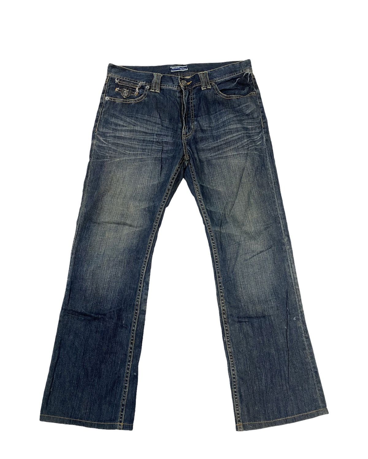 Japanese Brand Villand Real Jeans Denim Pant Size US 33 - 1 Thumbnail