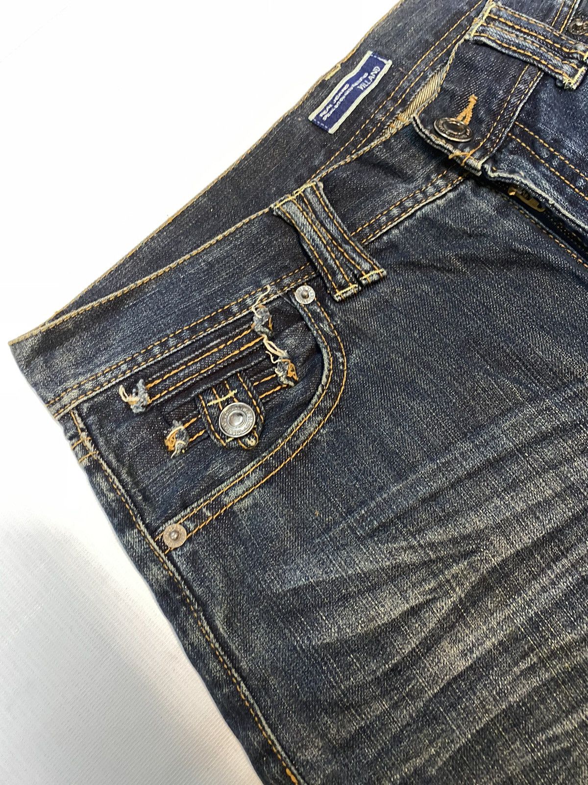 Japanese Brand Villand Real Jeans Denim Pant Size US 33 - 5 Thumbnail