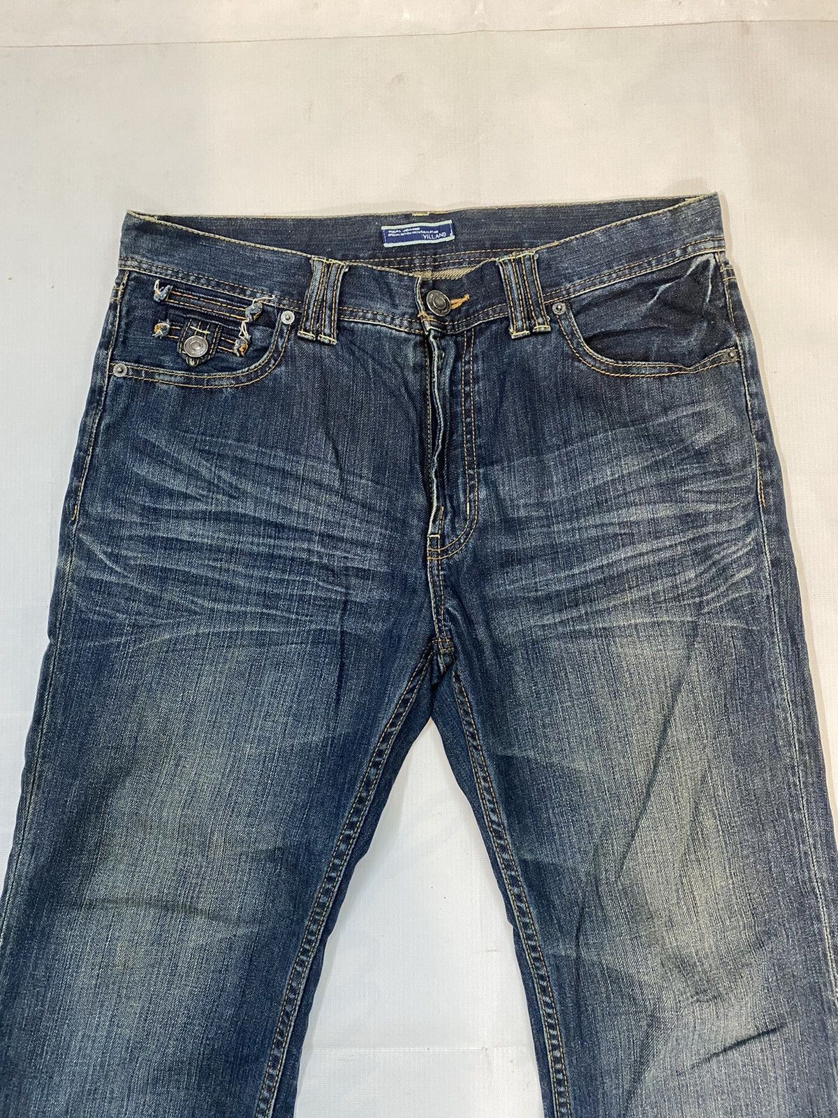 Japanese Brand Villand Real Jeans Denim Pant Size US 33 - 2 Thumbnail