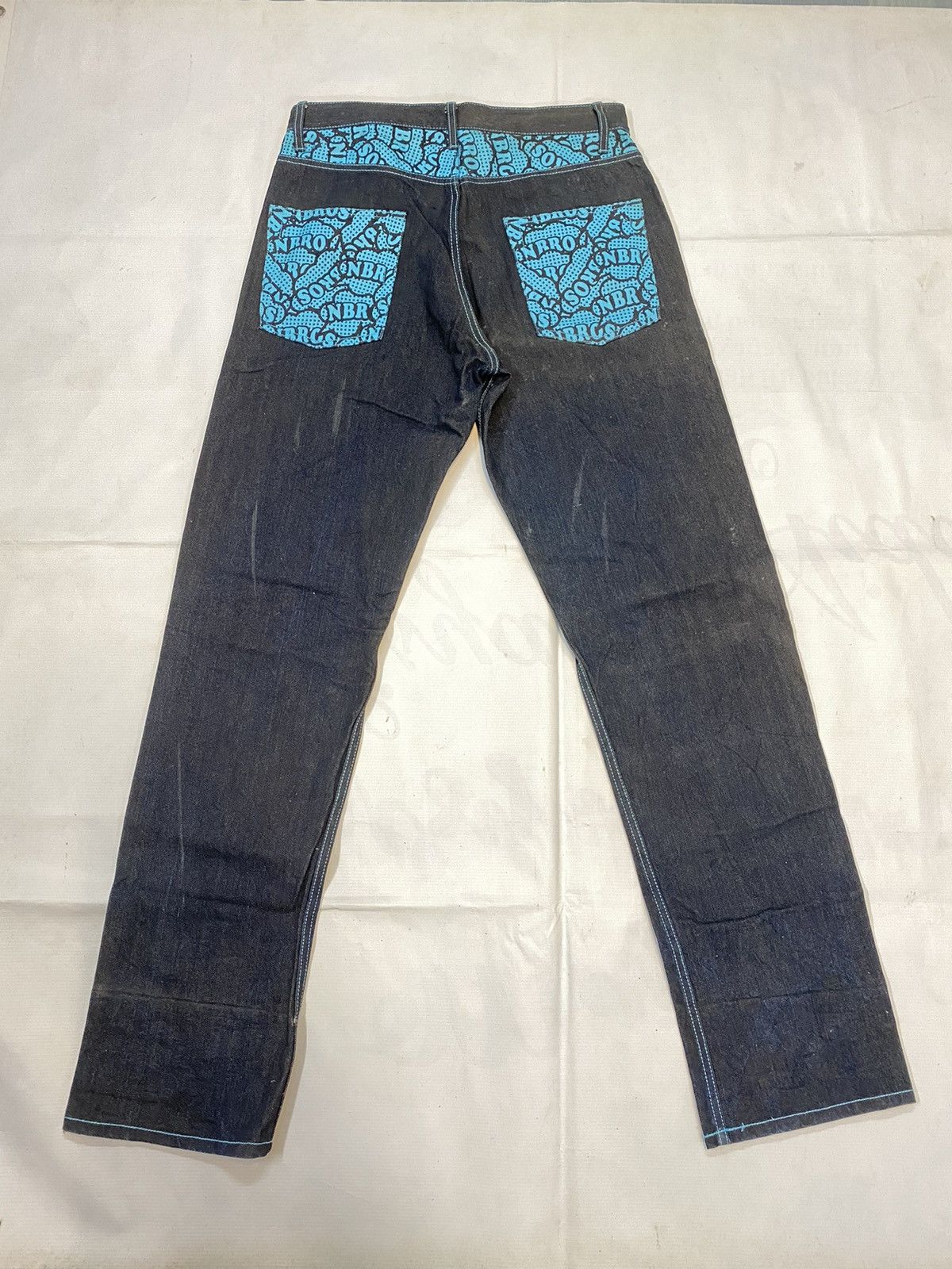 Japanese Brand Normanbros Denim Jeans Japanese Street Size US 33 - 10 Thumbnail
