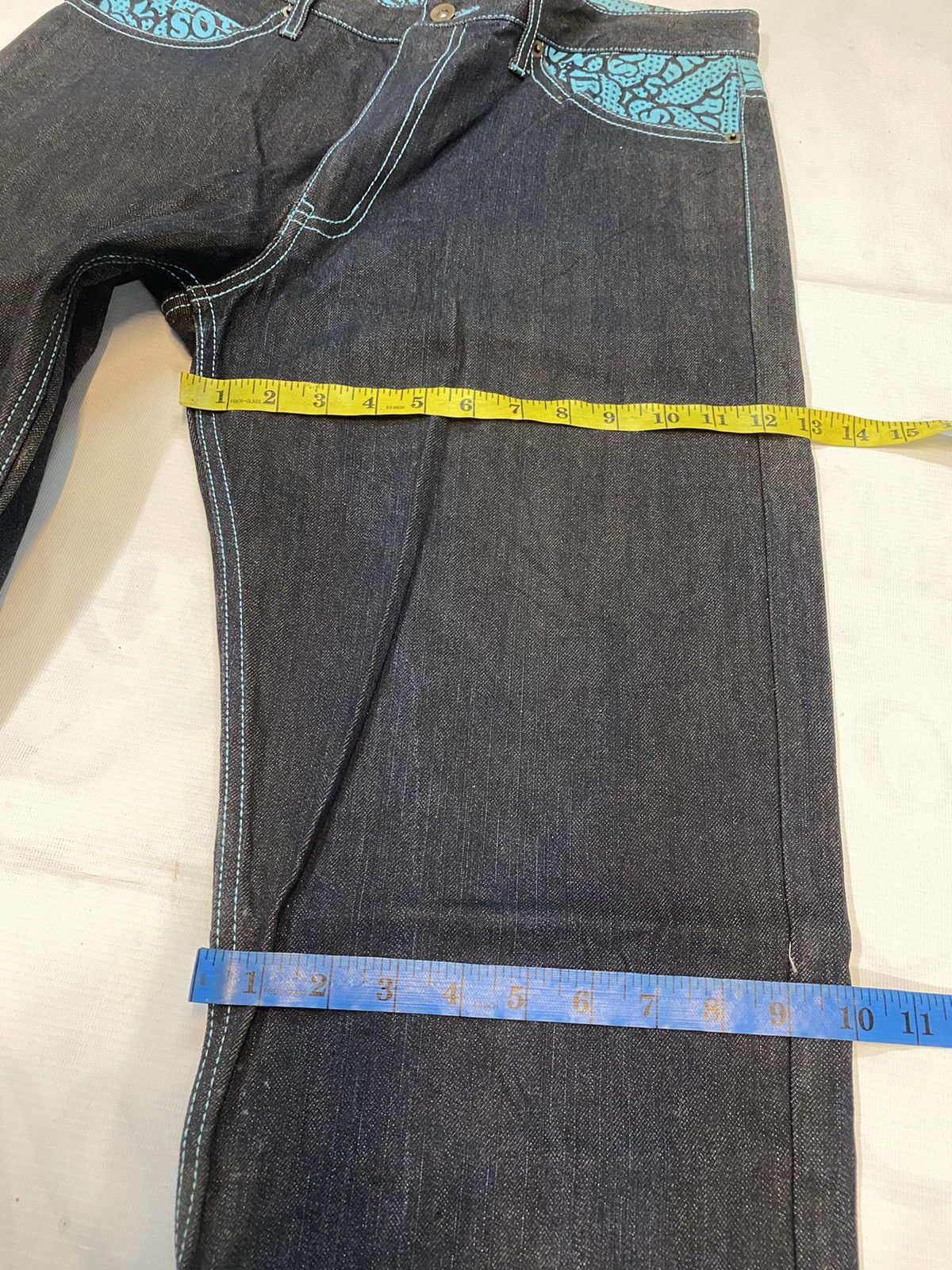 Japanese Brand Normanbros Denim Jeans Japanese Street Size US 33 - 14 Thumbnail