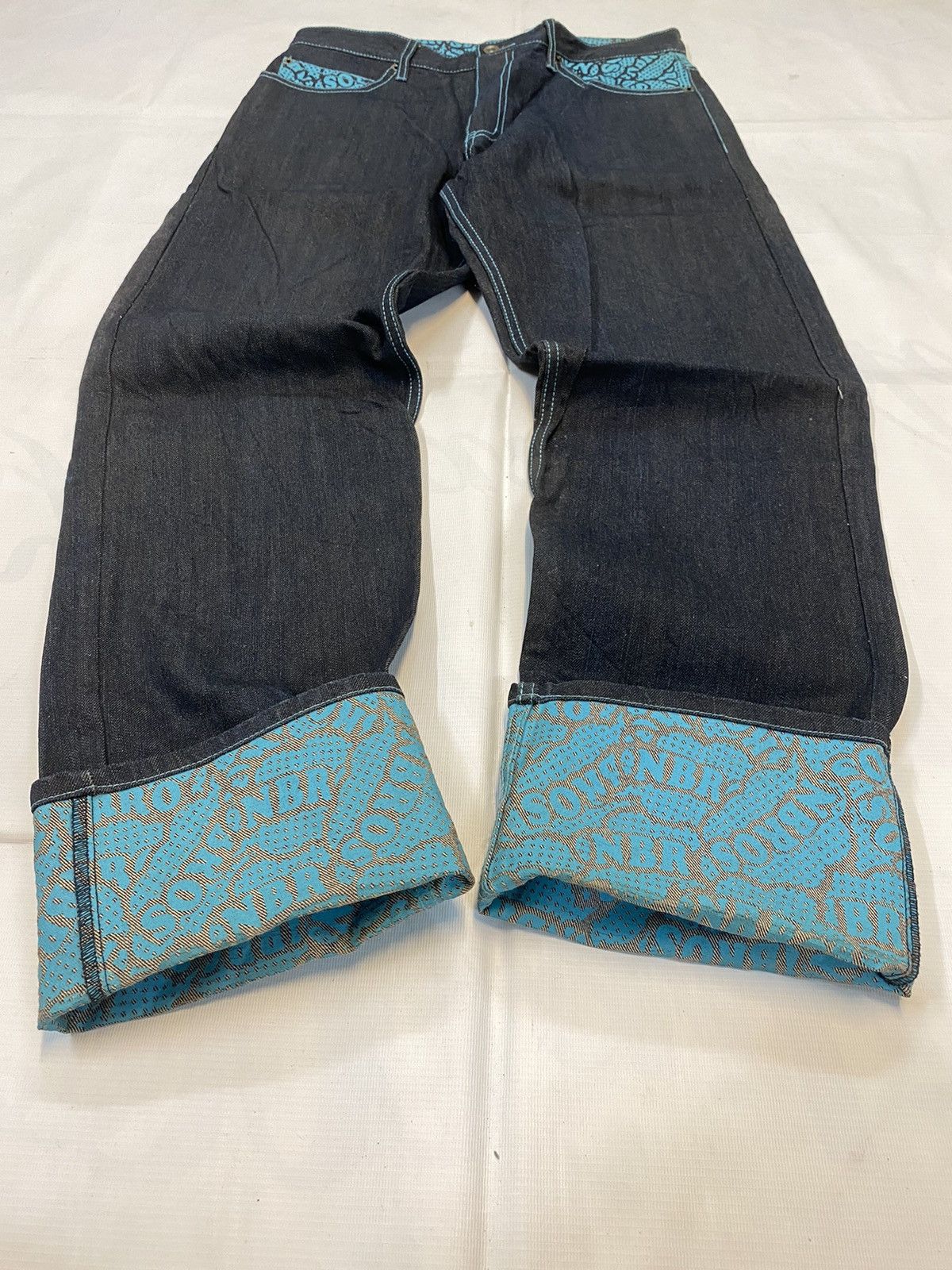 Japanese Brand Normanbros Denim Jeans Japanese Street Size US 33 - 5 Thumbnail