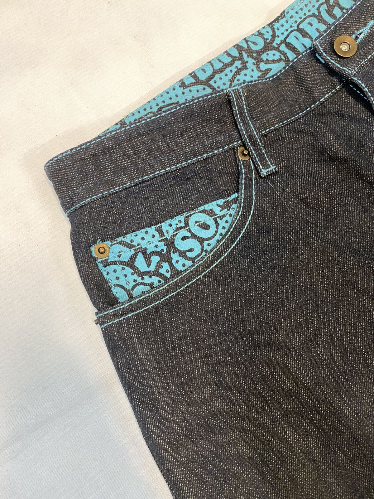 Japanese Brand Normanbros Denim Jeans Japanese Street Size US 33 - 3 Thumbnail