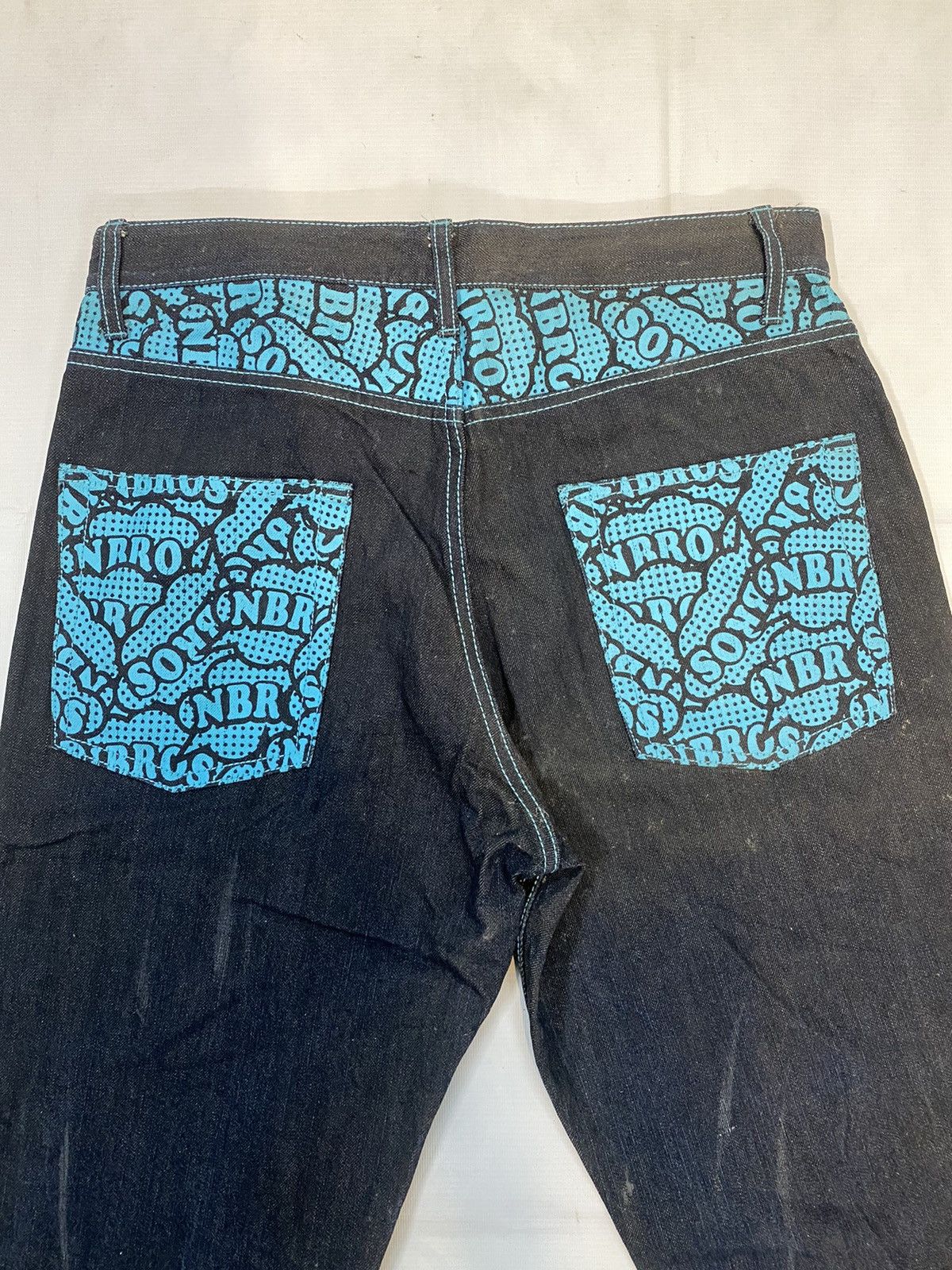 Japanese Brand Normanbros Denim Jeans Japanese Street Size US 33 - 11 Thumbnail