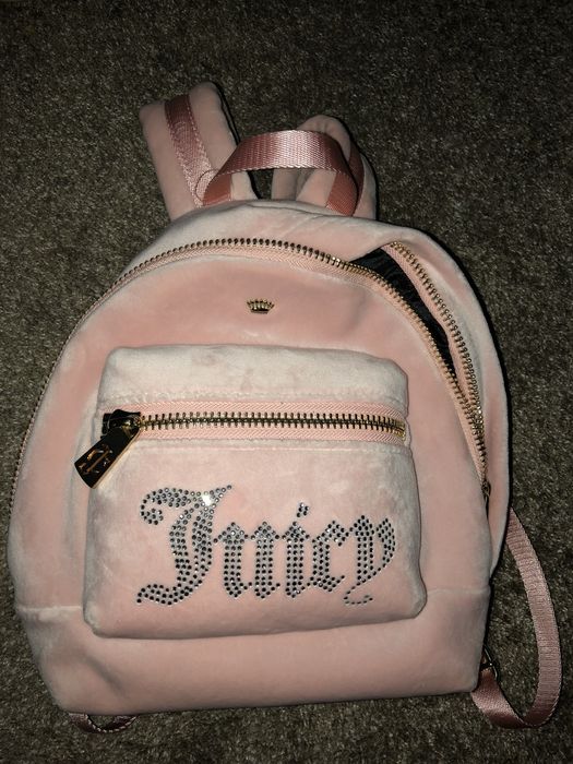 Juicy couture velour clearance backpack