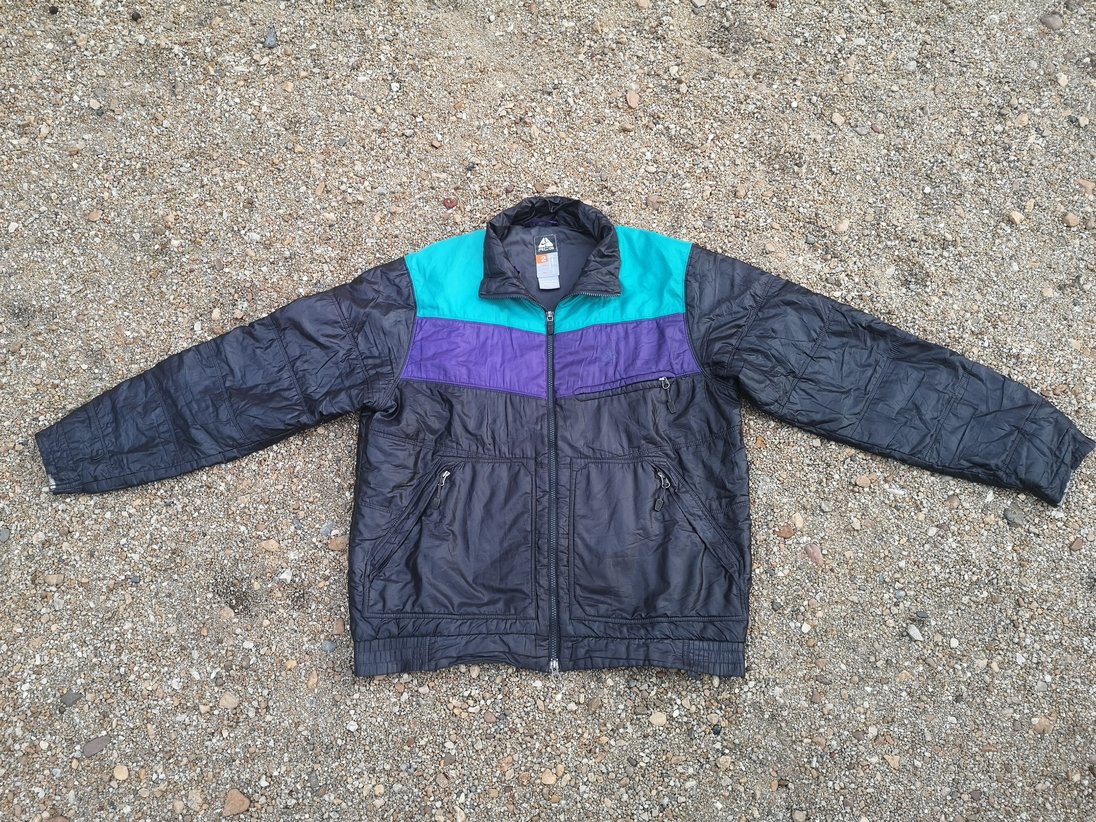 Nike ACG Vintage Nike ACG Quilted Jacket Size US L / EU 52-54 / 3 - 3 Thumbnail