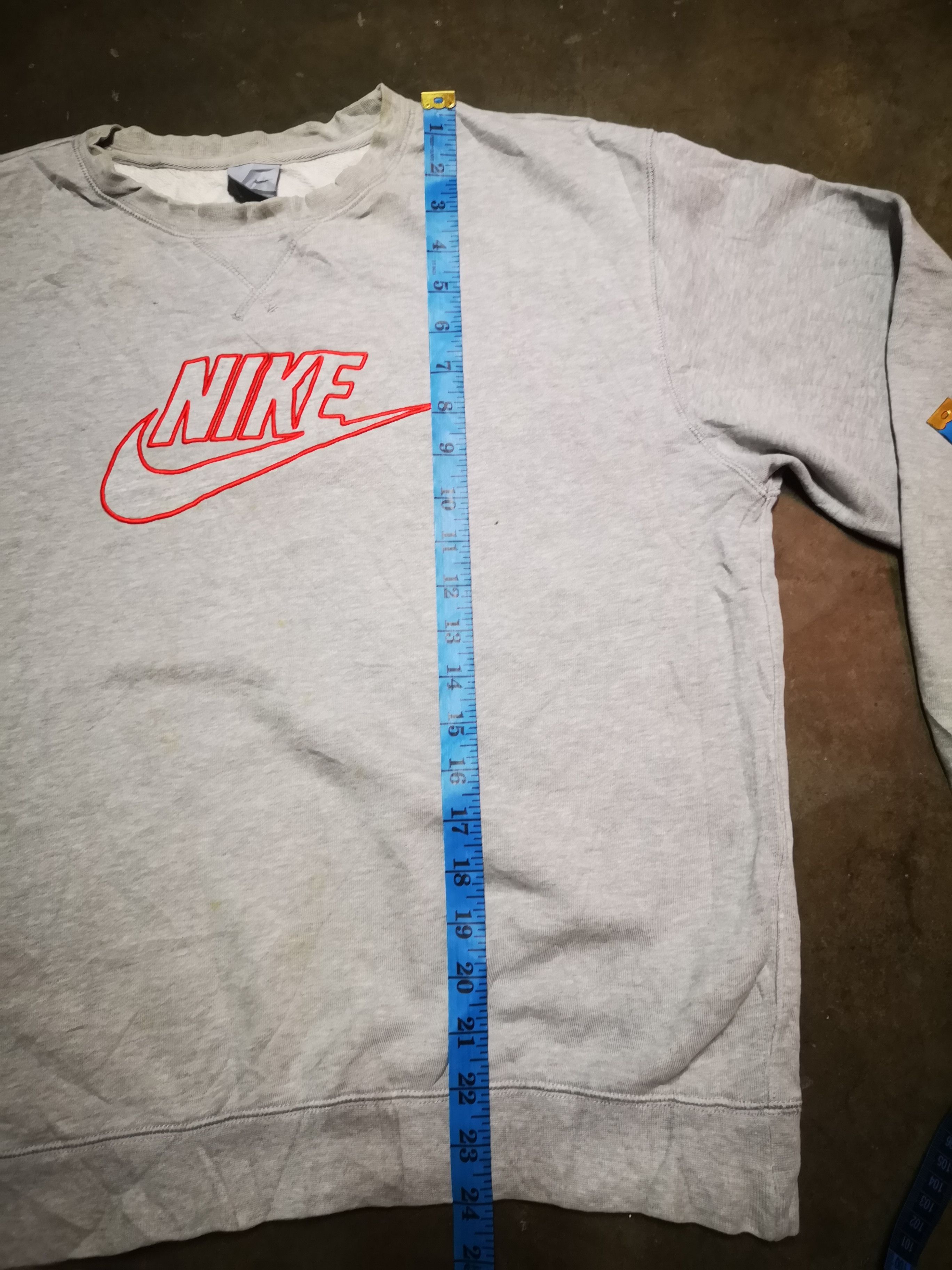 Nike × Vintage Sweatshirt Nike Vintage Y2K Spell Out Size US L / EU 52-54 / 3 - 9 Thumbnail