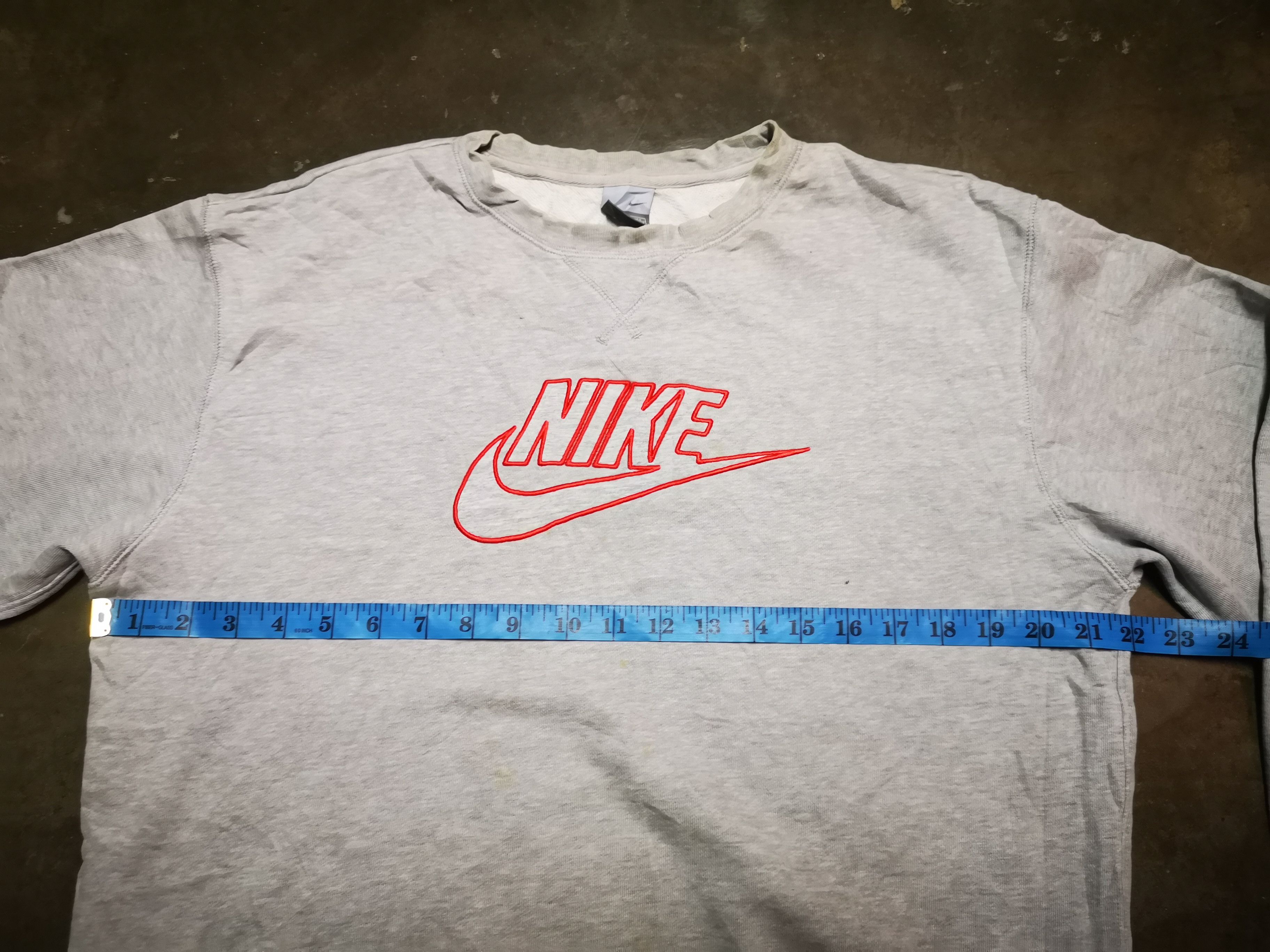 Nike × Vintage Sweatshirt Nike Vintage Y2K Spell Out Size US L / EU 52-54 / 3 - 8 Thumbnail