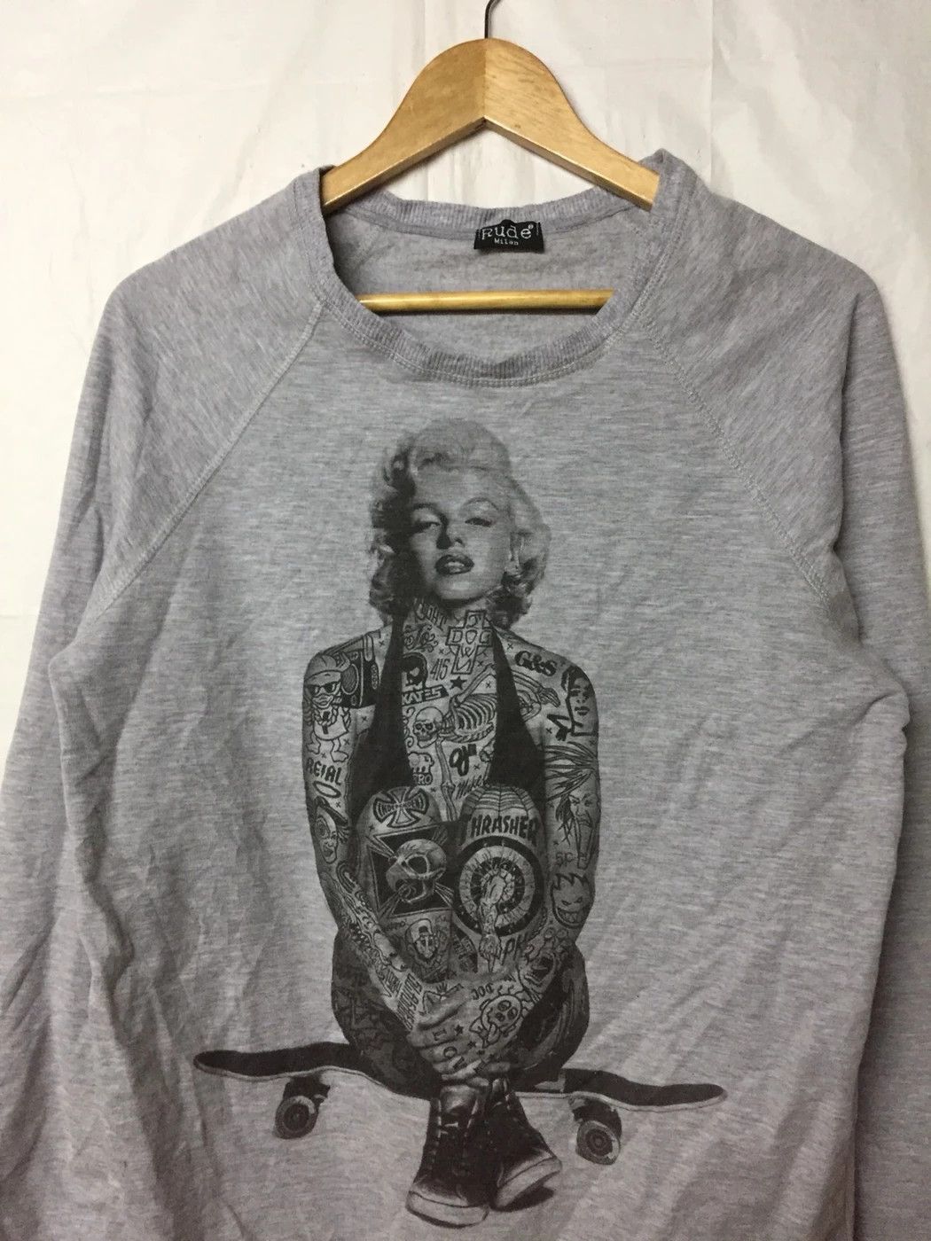 Vintage × Welcome Skateboards Vintage Marlyn Monroe Skate With Branded Skateboard /25 Size US S / EU 44-46 / 1 - 3 Thumbnail