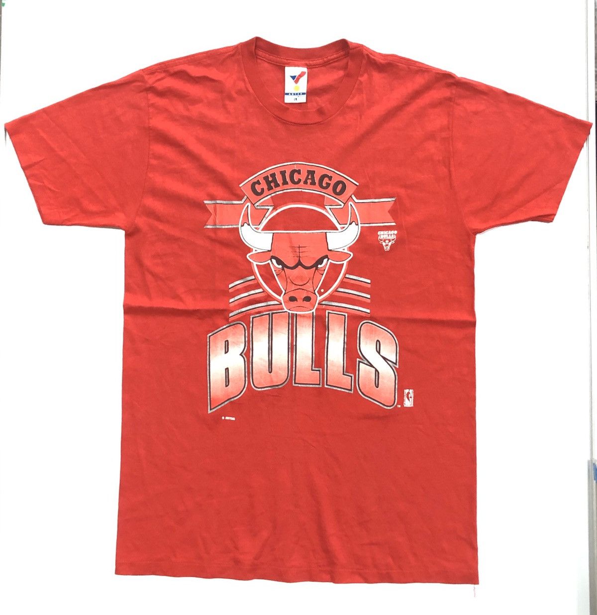 NBA × Vintage Vintage Chicago Bulls Basketball Nba Tee Tops Tshirt Jordan Size US L / EU 52-54 / 3 - 1 Thumbnail