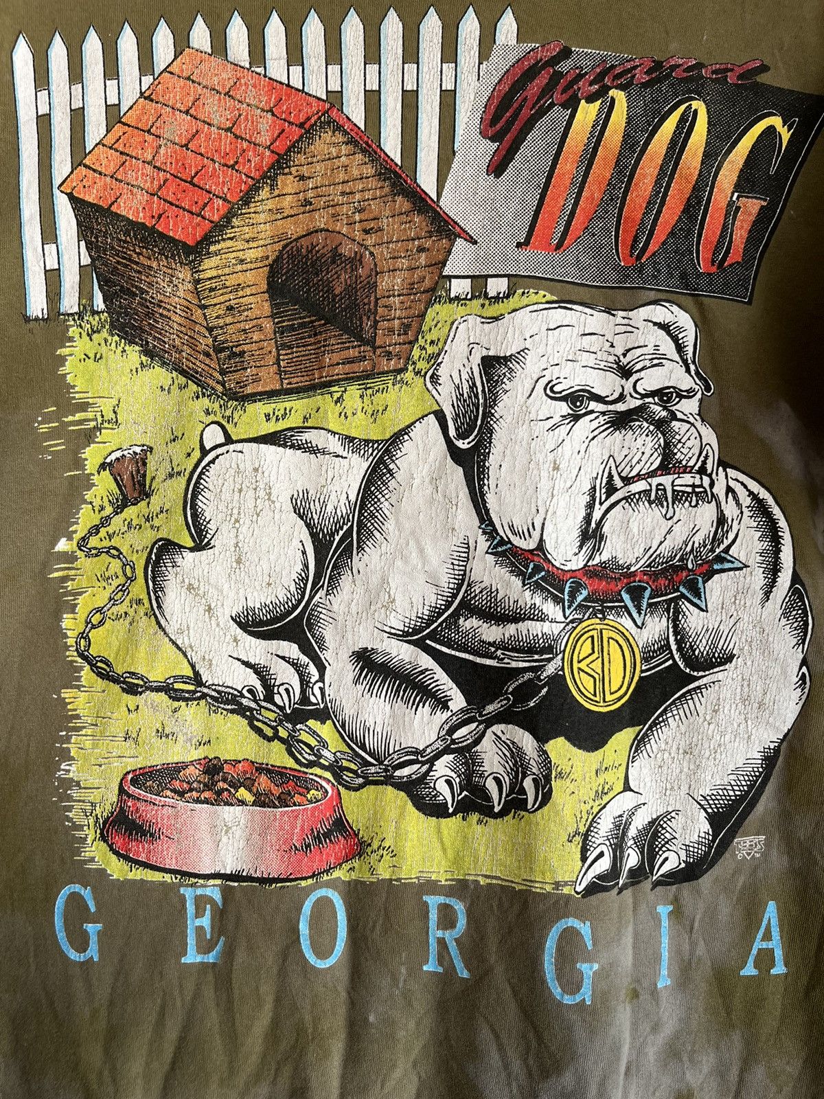 Vintage Georgia ft34 Size US L / EU 52-54 / 3 - 2 Thumbnail
