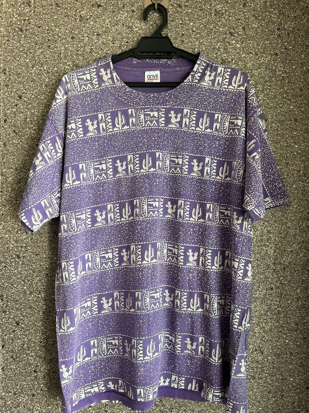 image of Vintage Anvil Ft34 in Purple, Men's (Size XL)