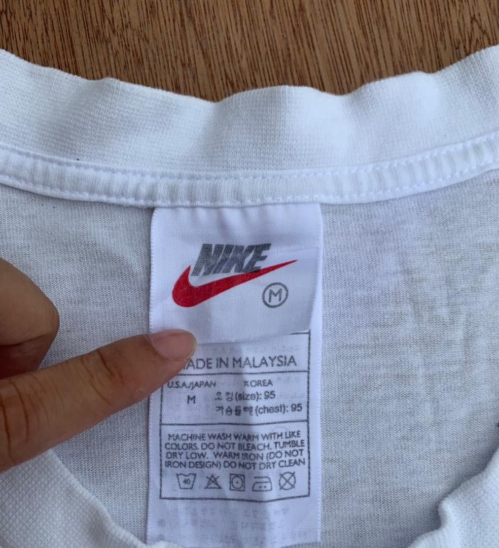 Nike × Vintage Vintage NIKE big logo Size US L / EU 52-54 / 3 - 3 Thumbnail