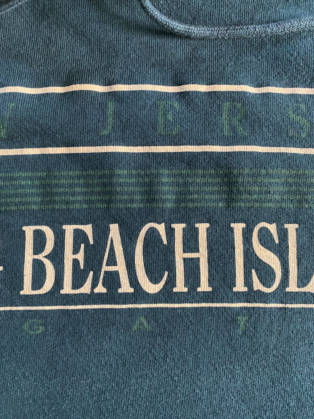 Champion Vintage 1995 Long Beach Island Champion Collared Sweatshirt Size US XXL / EU 58 / 5 - 4 Thumbnail